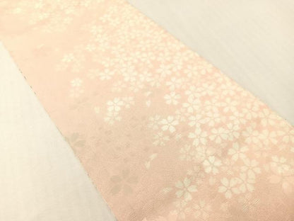 平和屋着物●両面　半幅帯　舞蝶尽くし　正絹　逸品　CABG7951vp