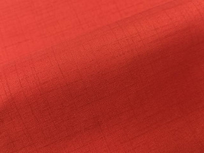 平和屋着物●両面　半幅帯　型染め　草花文　正絹　逸品　未使用　CABG7952vp
