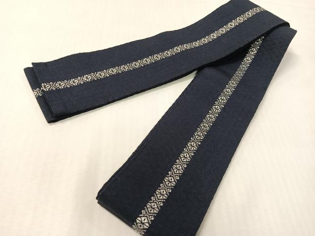 平和屋着物●男性　角帯　博多織　献上　CABG7953vp