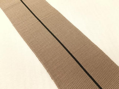 平和屋着物＊夏物 男性 本場筑前博多織 角帯 間道 正絹 逸品 CABG7960vp