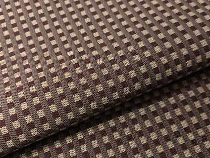 平和屋着物●全通柄　九寸名古屋帯　格子柄　正絹　逸品　CABG7988vp