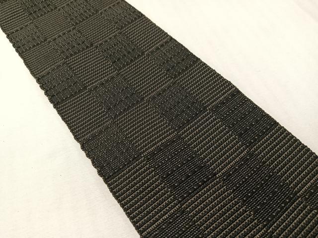 平和屋着物●男性　角帯　市松柄　CABG7998vp