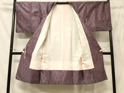 平和屋着物＃道行コート　唐織　立涌吉祥文　ロング丈　正絹　逸品　CABG8003in