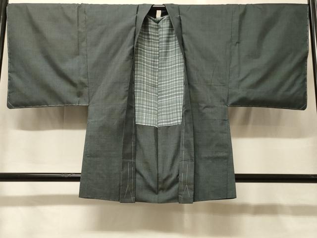 平和屋着物＃男性　本場大島紬　羽織　100亀甲　総詰め　正絹　逸品　未使用　CABG8004in