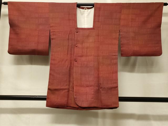 平和屋着物＃道行コート　霞文　暈し染め　正絹　逸品　CABG8016in