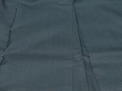 平和屋着物＃男性　羽織　お召地　100亀甲　総詰め　正絹　逸品　未使用　CABG8022in