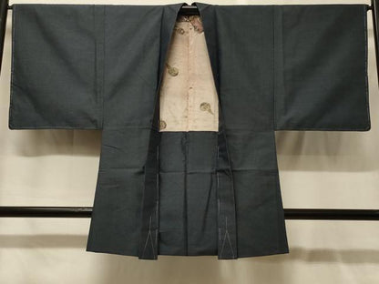 平和屋着物＃男性　本場大島紬　長羽織　80亀甲　総詰め　正絹　逸品　未使用　CABG8037in