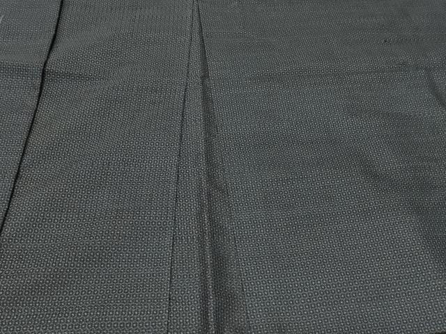 平和屋着物＃男性　本場大島紬　長羽織　80亀甲　総詰め　正絹　逸品　未使用　CABG8037in