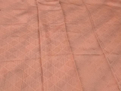 平和屋着物＃道行コート　斜縞　暈し染め　正絹　逸品　未使用　CABG8046in