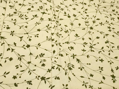 平和屋着物＃羽織　枝花文　正絹　逸品　CABG8096in