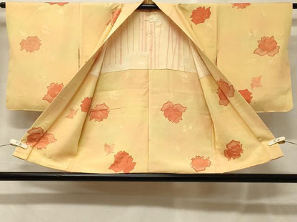 平和屋着物＃羽織　地紋起こし　舞花文　暈し染め　正絹　逸品　CABG8098in