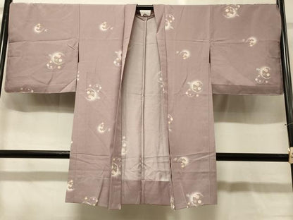 平和屋着物＃長羽織　単衣　雪輪花文　ほたる暈し　正絹　逸品　未使用　CABG8104in