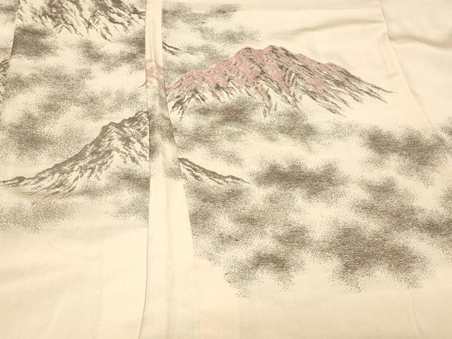 平和屋着物＃羽織　寿光織　遠山文　金銀糸　正絹　逸品　未使用　CABG8110in