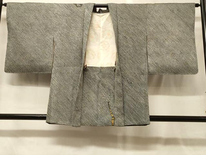 平和屋着物＃羽織　総絞り　葡萄蔦の葉文　正絹　逸品　CABG8131in