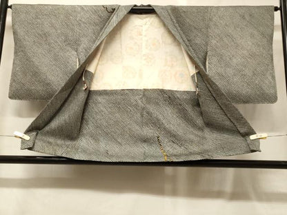 平和屋着物＃羽織　総絞り　葡萄蔦の葉文　正絹　逸品　CABG8131in