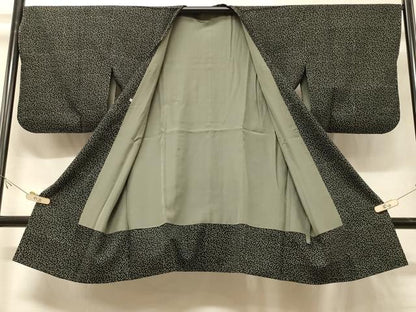 平和屋着物＃道行コート　勾玉　鈴乃屋扱い　ロング丈　正絹　逸品　CABG8144in