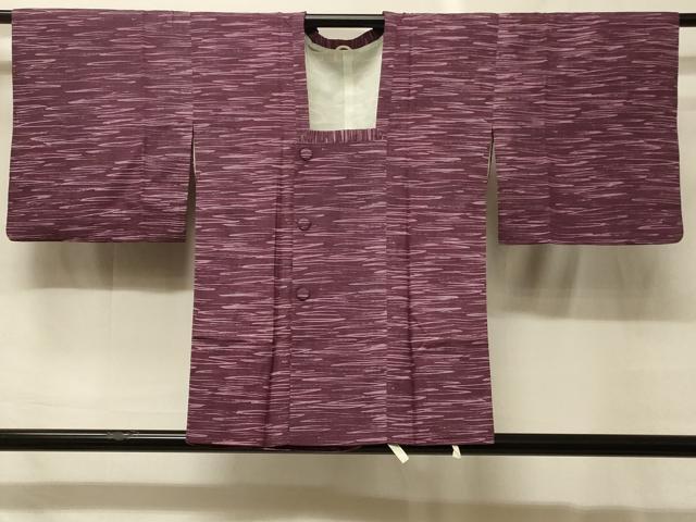 平和屋着物＃道行コート　霞文　正絹　逸品　CABG8149in