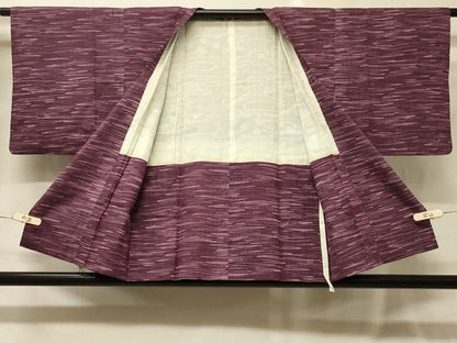 平和屋着物＃道行コート　霞文　正絹　逸品　CABG8149in