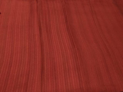 平和屋着物＃道行コート　縞地紋　ロング丈　正絹　逸品　未使用　CABG8155in