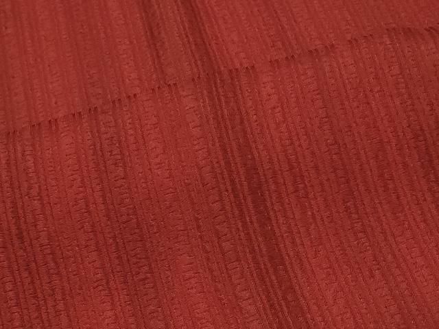 平和屋着物＃道行コート　縞地紋　ロング丈　正絹　逸品　未使用　CABG8155in