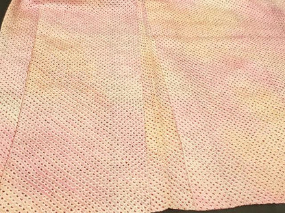 平和屋着物＃羽織　総絞り　霞文　暈し染め　正絹　逸品　CABG8157in