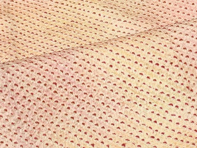 平和屋着物＃羽織　総絞り　霞文　暈し染め　正絹　逸品　CABG8157in