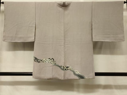 平和屋着物＃羽織　道長草花文　金彩　正絹　逸品　未使用　CABG8162in