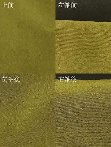 平和屋着物＃羽織　柄付前　草花文　梅幸茶色　正絹　逸品　未使用　CABG8163in