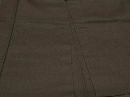 平和屋着物＃男性　長羽織　黒地　正絹　逸品　未使用　CABG8179in