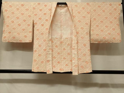 平和屋着物＃羽織　総絞り　青海波　正絹　逸品　未使用　CABG8185in