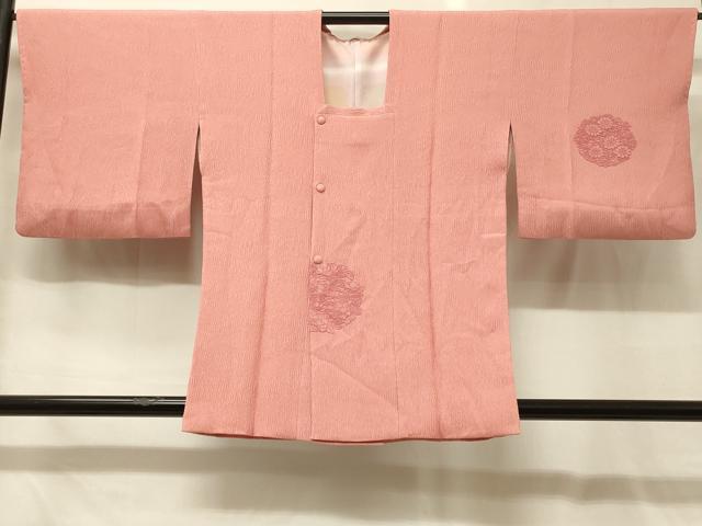 平和屋着物＃中国三大刺繍　相良刺繍　総刺繍　道行コート　花鳥丸文　正絹　逸品　CABG8203in