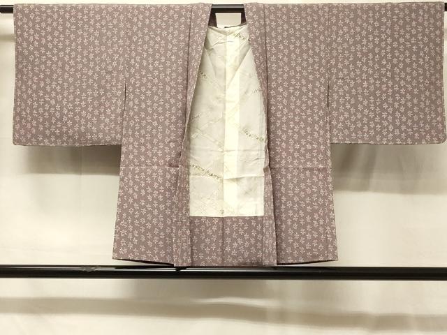 平和屋着物＃羽織　南天文　正絹　逸品　未使用　CABG8205in