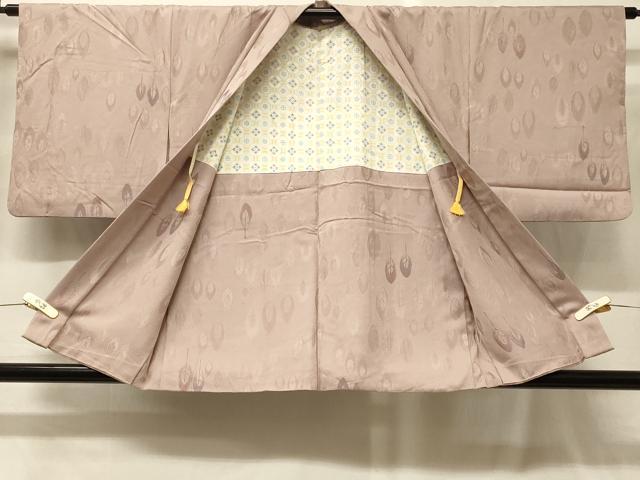 平和屋着物＃羽織　地紋起こし　樹林文　正絹　逸品　CABG8217in