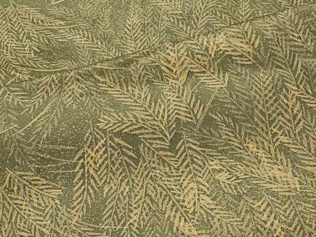 平和屋着物＃羽織　草葉文　正絹　逸品　CABG8220in