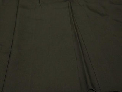 平和屋着物＃男性　長羽織　黒紋付き　正絹　逸品　CABG8230in