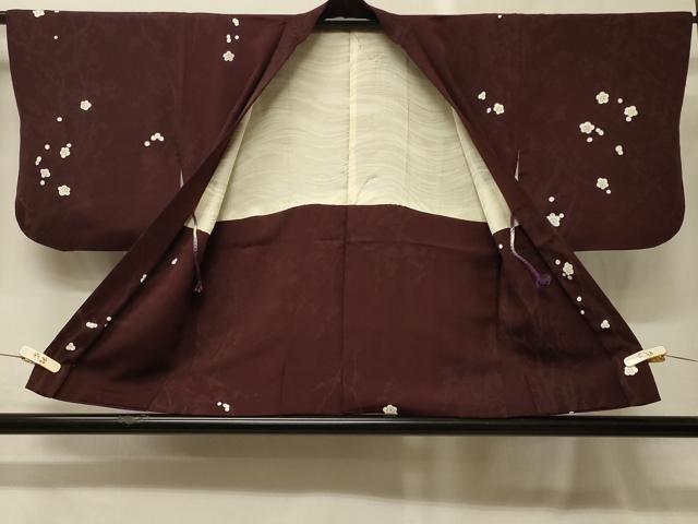 平和屋着物＃羽織　枝梅文　金彩　正絹　逸品　CABG8246in