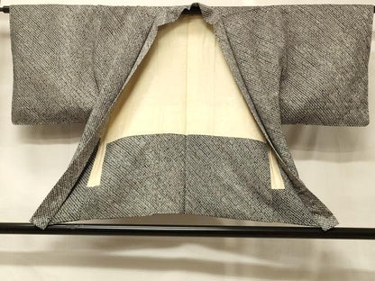 平和屋着物＃羽織　総絞り　黒地　正絹　逸品　未使用　CABG8253in