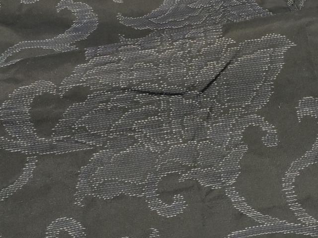 平和屋着物＃本場大島紬　羽織　更紗花唐草文　正絹　逸品　CABG8255in