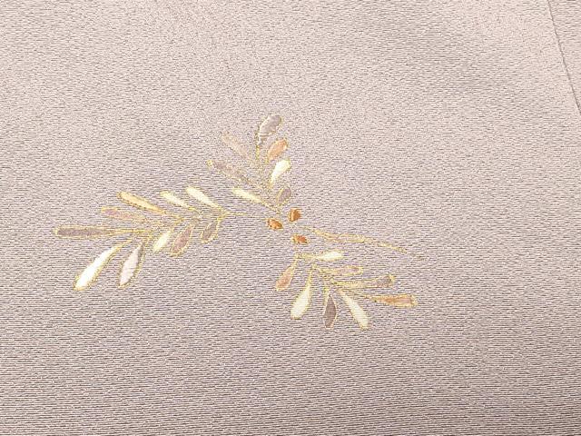 平和屋着物＃道行コート　刺繍　南天文　金彩　正絹　逸品　未使用　CABG8277in