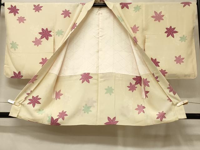 平和屋着物＃羽織　舞葉文　正絹　逸品　未使用　CABG8282in