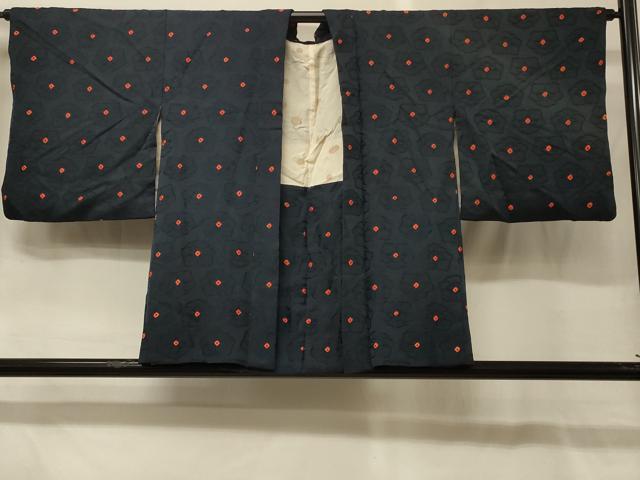 平和屋着物＃羽織　絞り　花づくし　正絹　逸品　CABG8284in