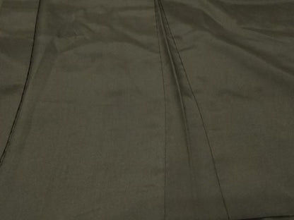 平和屋着物＃男性　長羽織　黒紋付き　正絹　逸品　CABG8299in