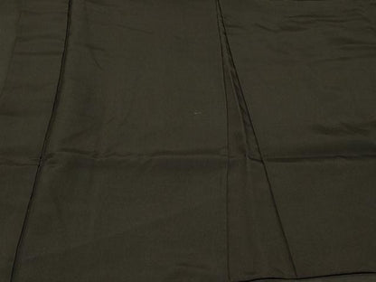 平和屋着物＃男性　長羽織　黒紋付き　正絹　逸品　CABG8303in