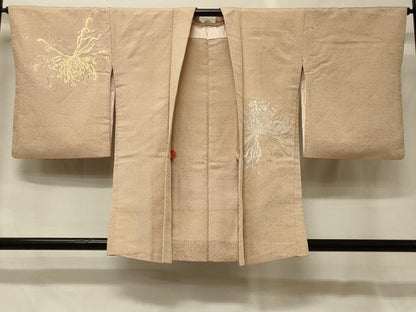 平和屋着物＃羽織　寿光織　乱菊　金銀糸　正絹　逸品　CABG8311in
