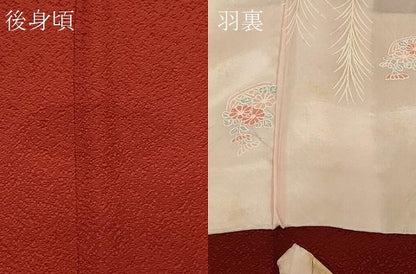 平和屋着物＃中国三大刺繍　スワトウ刺繍　道行コート　亀甲重ね花文　金彩　正絹　逸品　CABG8320in