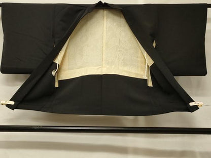 平和屋着物＃羽織　寿光織　蔦の葉文　金銀糸　正絹　逸品　CABG8327in