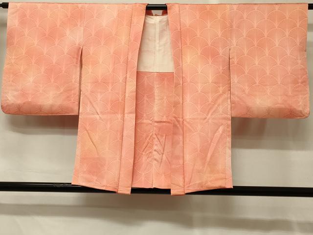 平和屋着物＃羽織　青海波地紋　暈し染め　正絹　逸品　CABG8330in