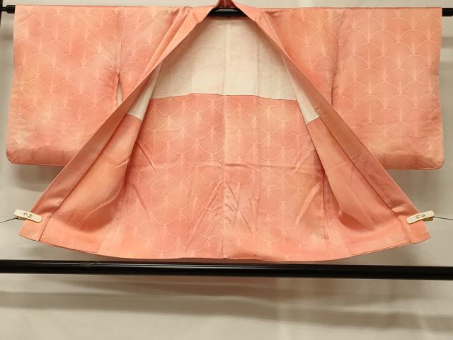 平和屋着物＃羽織　青海波地紋　暈し染め　正絹　逸品　CABG8330in
