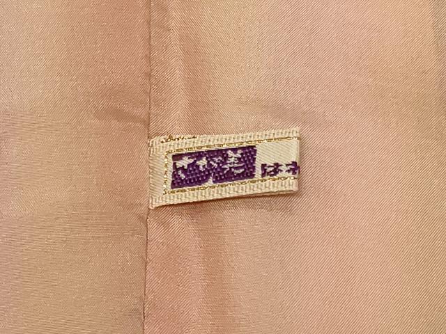 平和屋着物＃中国三大刺繍　スワトウ刺繍　総刺繍　道行コート　笹竹文　暈し染め　金糸　さが美扱い　ロング丈　正絹　逸品　CABG8331in