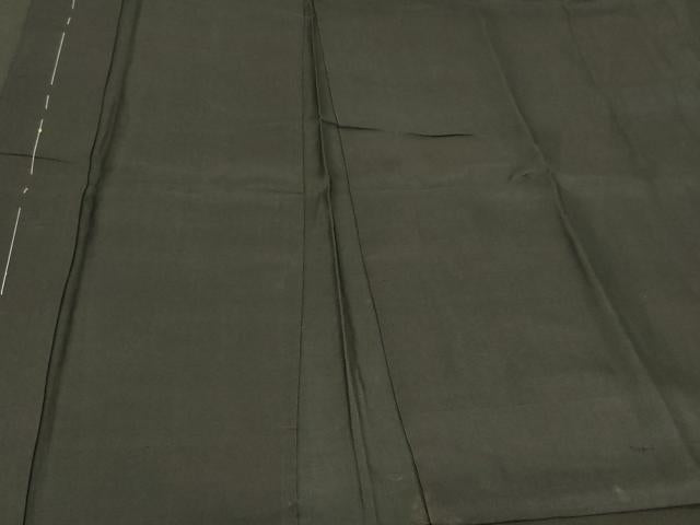 平和屋着物＃男性　長羽織　黒紋付き　正絹　逸品　未使用　CABG8354in